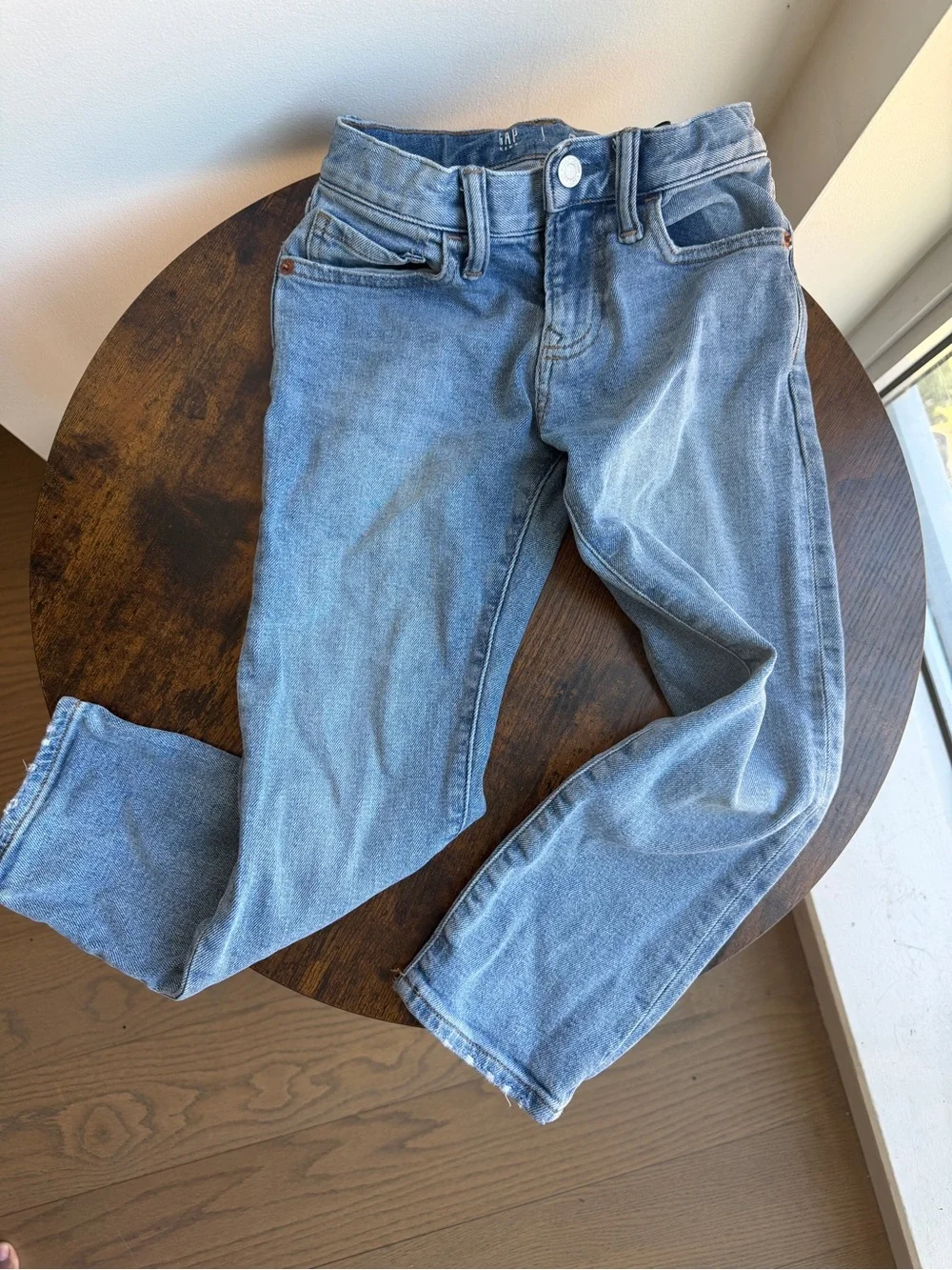 GAP Kids 3pc Bundle Embroidered Hoodie Denim Jacket Jeans
